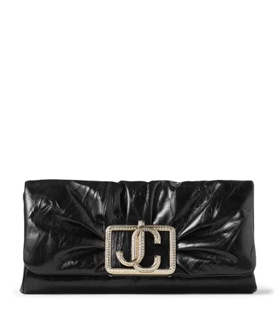 Jimmy Choo Leather Edie Chain Wallet