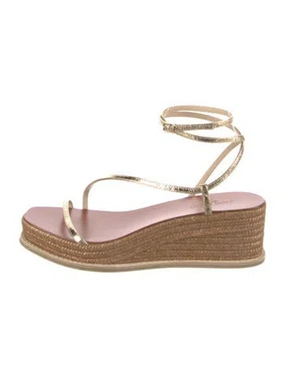 Pre-owned Jimmy Choo Leather Espadrilles