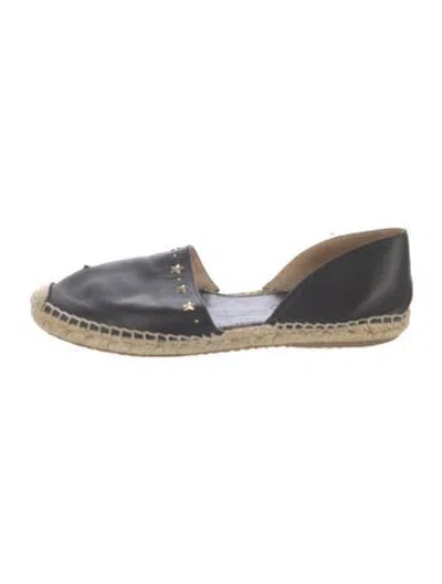 Pre-owned Jimmy Choo Leather Espadrilles In Blue