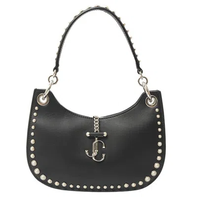 Pre-owned Jimmy Choo Leather Handbag () In Black