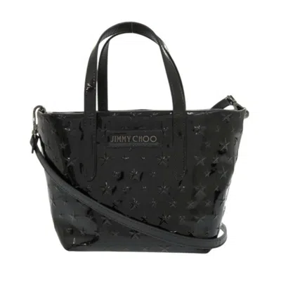 Pre-owned Jimmy Choo Leather Handbag () In Black