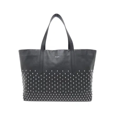Pre-owned Jimmy Choo Leather Handbag () In Black