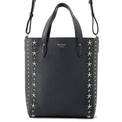 Pre-owned Jimmy Choo Leather Handbag Shoulder Bag ()
