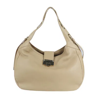 Pre-owned Jimmy Choo Leather Handbag Shoulder Bag ()