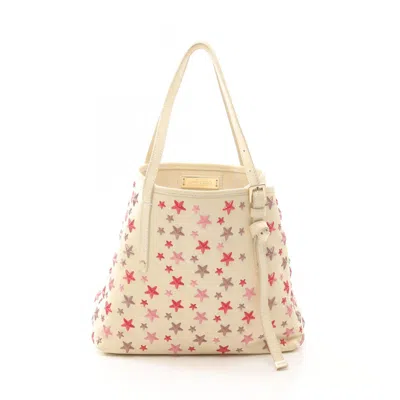 Pre-owned Jimmy Choo Leather Handbag Shoulder Bag () In Multi