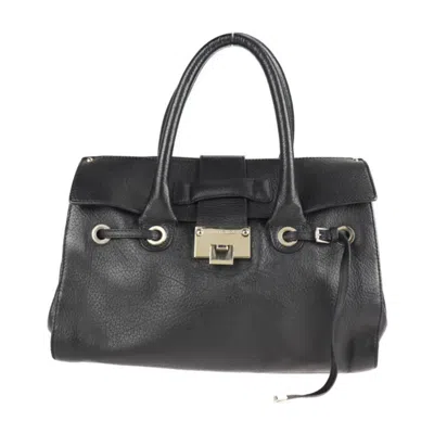 Pre-owned Jimmy Choo Leather Handbag Shoulder Bag Tote Bag ()