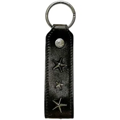 Pre-owned Jimmy Choo Leather Keyring () In Gray