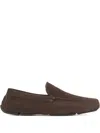 Jimmy Choo Leather Loafers In Brown