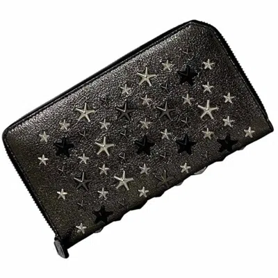Pre-owned Jimmy Choo Leather Long Wallet (bi-fold) () In Multi