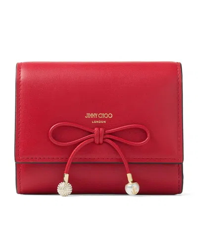 JIMMY CHOO LEATHER MARINDA WALLET