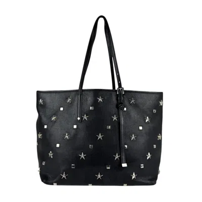 Pre-owned Jimmy Choo Leather Metal Handbag ()