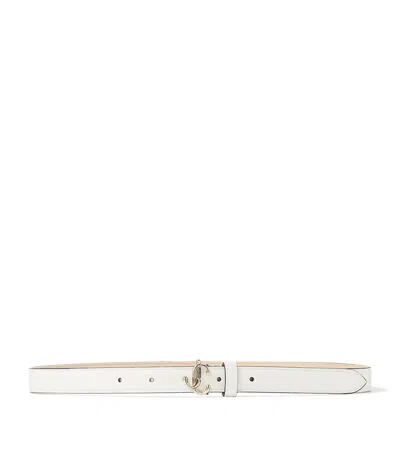 JIMMY CHOO LEATHER MINI HELINA BELT