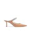 Jimmy Choo Bing 65 Embellished Patent Leather Mules