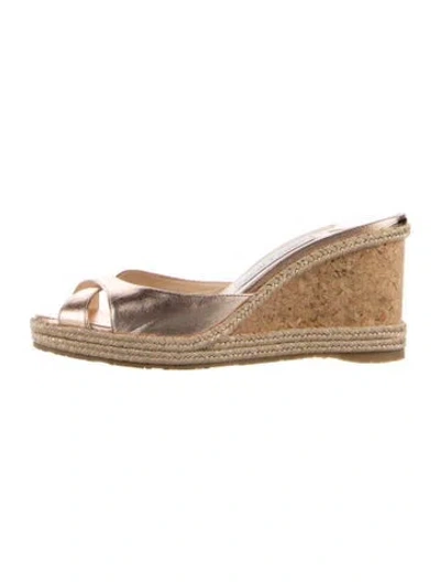 Pre-owned Jimmy Choo Leather Mules