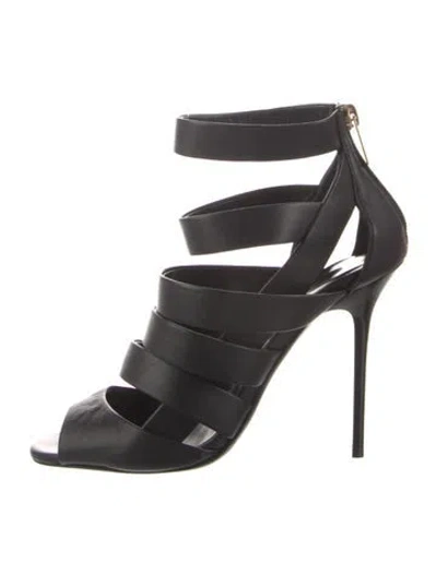 Pre-owned Jimmy Choo Leather Pumps In Black