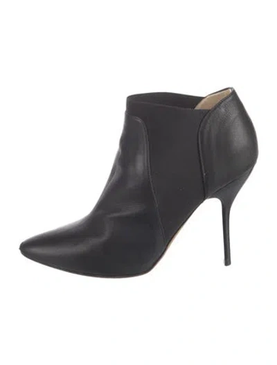 Pre-owned Jimmy Choo Leather Pumps In Black