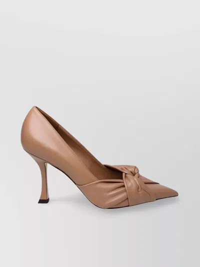 Jimmy Choo Leather Pumps Bow Detail