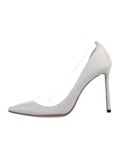 Pre-owned Jimmy Choo Leather Pumps In White