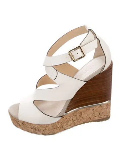 Pre-owned Jimmy Choo Leather Sandals In Brown