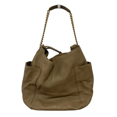 Pre-owned Jimmy Choo Leather Shoulder Bag () In Brown