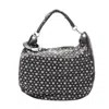 Jimmy Choo Leather Sky Shoulder Bag In Black