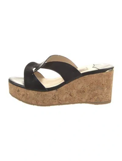 Pre-owned Jimmy Choo Leather Slides