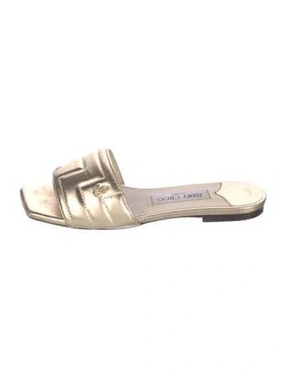 Pre-owned Jimmy Choo Leather Slides