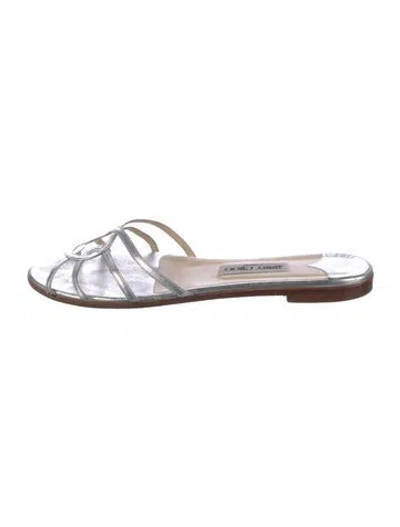 Pre-owned Jimmy Choo Leather Slides