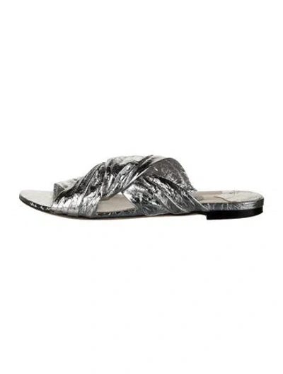 Pre-owned Jimmy Choo Leather Slides