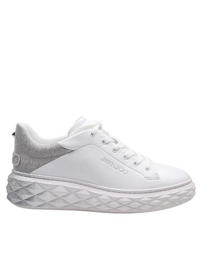 JIMMY CHOO JIMMY CHOO LEATHER SNEAKERS