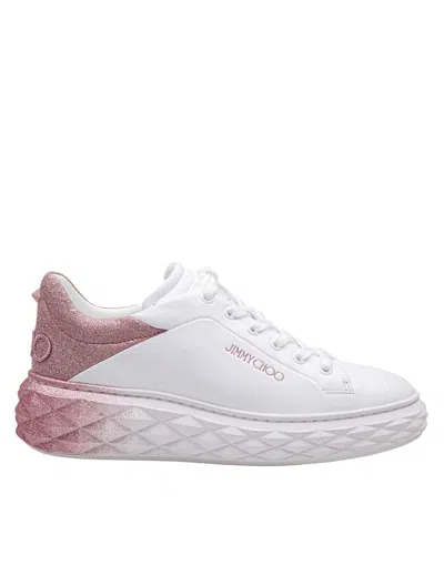 JIMMY CHOO JIMMY CHOO LEATHER SNEAKERS