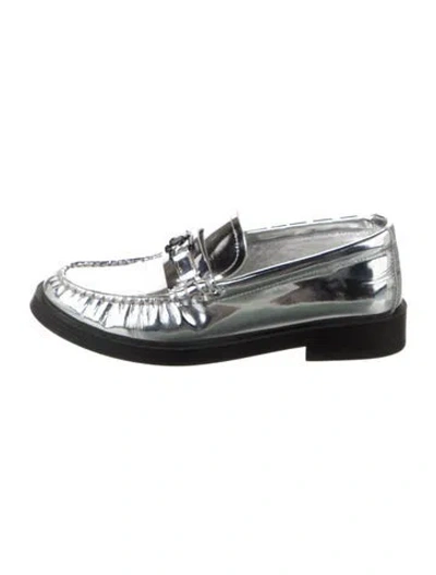 Pre-owned Jimmy Choo Leather Tassel Accents Loafers