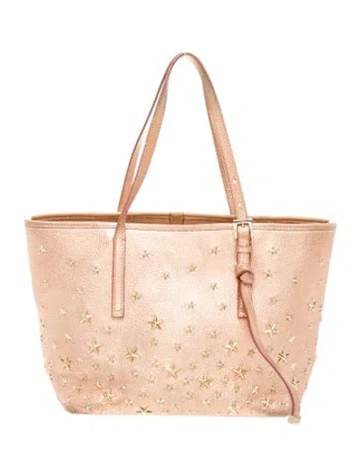 Pre-owned Jimmy Choo Leather Top Handle Bag