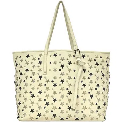 Pre-owned Jimmy Choo Leather Tote Bag () In Multi