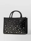 Jimmy Choo Leather Tote Bag Star Embellishments