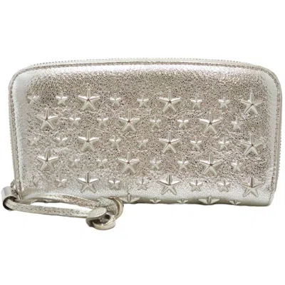 Pre-owned Jimmy Choo Leather Wallet (bi-fold) () In Multi
