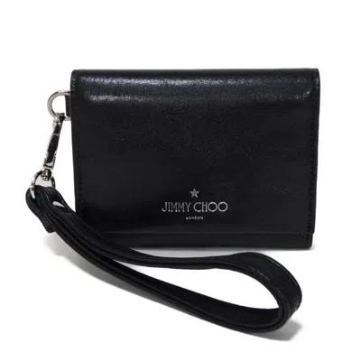 Pre-owned Jimmy Choo Leather Wallet (tri-fold) ()