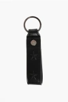 Jimmy Choo Leather Warwick Key Ring With Studs