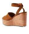 Jimmy Choo Goat Leather Slide Sandals With Soft Lamb Leather Lining In Brown