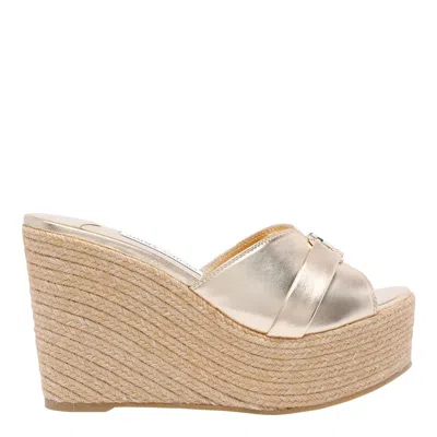 Jimmy Choo Leda Wedge Sandals