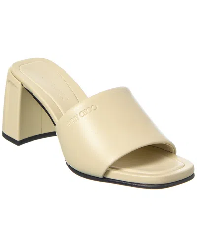 Jimmy Choo Lena 70 Leather Sandal