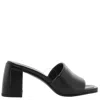 Jimmy Choo Lena 70 Leather Sandals In Black