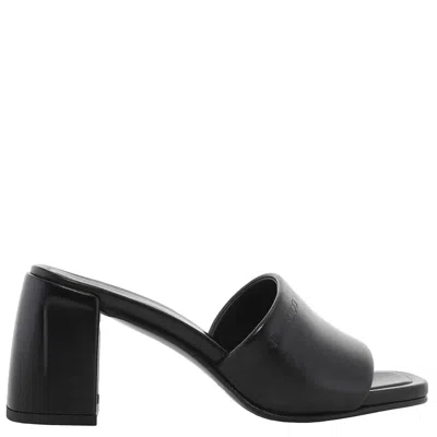 Jimmy Choo Lena 70 Leather Sandals, Brand Size 36 ( Us Size 6 )