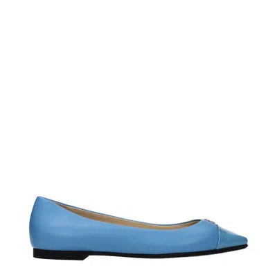 Jimmy Choo Leni Leather Ballerina Flat In Multi