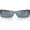Jimmy Choo Lennon 54mm Polarized Rectangular Sunglasses