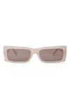 Jimmy Choo Lennon Sunglasses In Neutrals