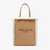 Jimmy Choo Lenny North-south M In Rattan/natural