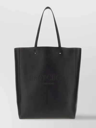 Jimmy Choo Lenny Shopping Bag In Leather
