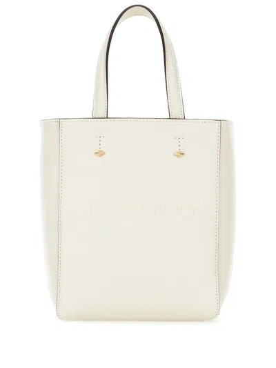 Jimmy Choo Lenny Tote Bag In White