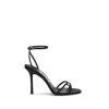 Jimmy Choo Women Leo 100 Sandals In Black